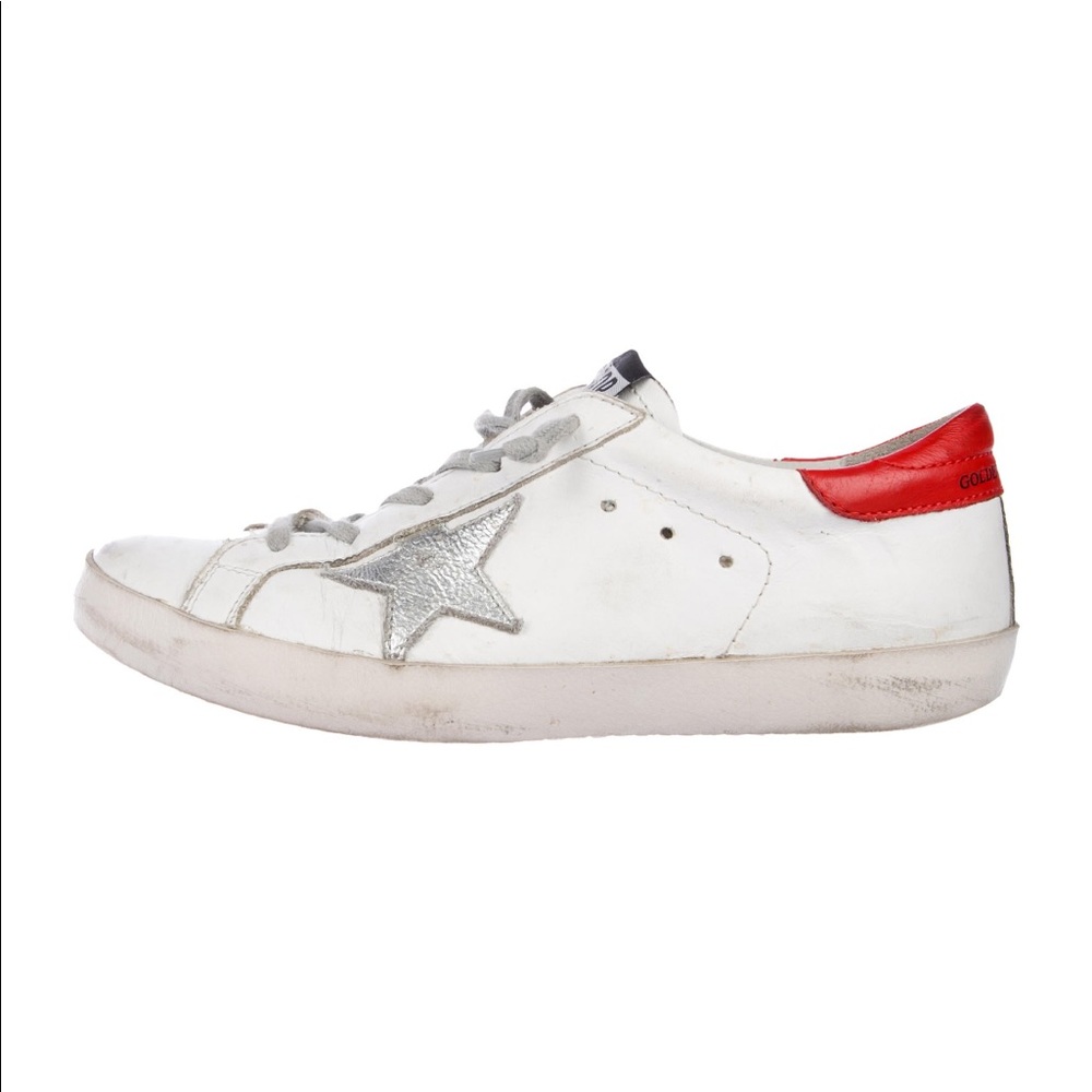 Girls Golden Goose white sneakers 35